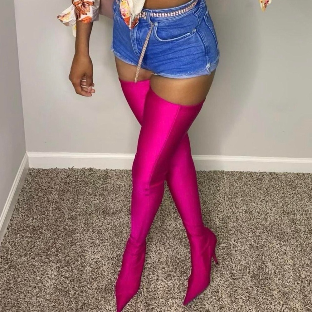 Balenciaga Thigh High Boots